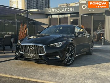 Infiniti Q60, 2016, Бензин, 1.99 л., 82 тис. км, Купе, Чорний, Київ 255770 фото