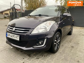 Suzuki Swift, 2016, Бензин, 1.24 л., 129 тис. км, Хетчбек, Сірий, Житомир Cars-Pr-266011 фото