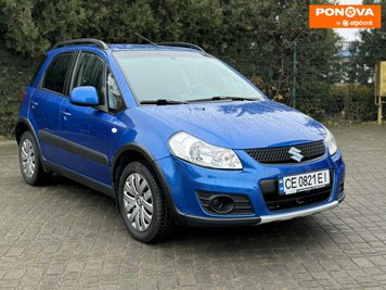 Suzuki SX4, 2012, Бензин, 1.59 л., 128 тис. км, Позашляховик / Кросовер, Синій, Чернівці Cars-Pr-264994 фото