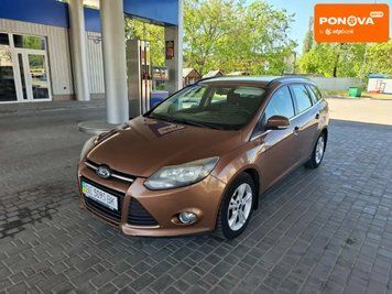 Ford Focus, 2014 г., Бензин, 247 тыс. км, Универсал, Коричневый, Николаев AT-10403823 фото