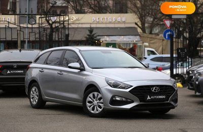 Hyundai i30, 2021, Бензин, 1.5 л., 80 тис. км, Універсал, Сірий, Київ 28856 фото