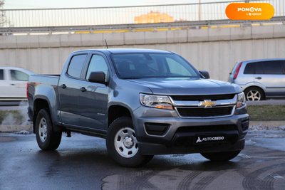 Chevrolet Colorado, 2018, Бензин, 3.56 л., 47 тис. км, Пікап, Сірий, Київ 14859 фото