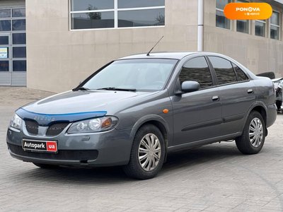 Nissan Almera, 2004, Бензин, 1.5 л., 115 тыс. км, Седан, Серый, Одесса 47750 фото