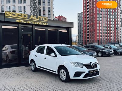 Renault Logan, 2020, Дизель, 1.46 л., 161 тис. км, Седан, Білий, Київ 6561 фото