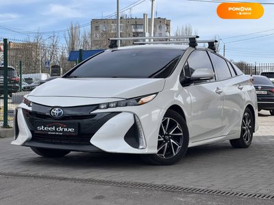 Toyota Prius, 2017, Гібрид (HEV), 1.8 л., 156 тис. км, Хетчбек, Білий, Миколаїв 32722 фото