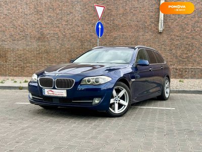 BMW 5 Series, 2012, Дизель, 2 л., 340 тыс. км, Универсал, Синий, Одесса 47493 фото