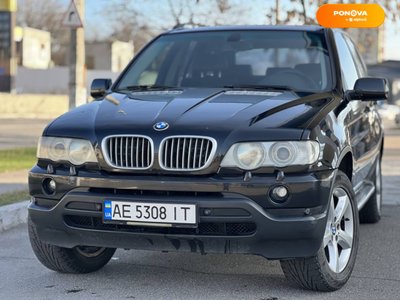 BMW X5, 2003, Газ пропан-бутан / Бензин, 2.93 л., 300 тис. км, Позашляховик / Кросовер, Чорний, Дніпро (Дніпропетровськ) 8240 фото