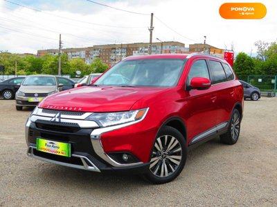 Mitsubishi Outlander, 2019, Газ пропан-бутан / Бензин, 2.36 л., 115 тыс. км, Внедорожник / Кроссовер, Красный, Кропивницкий (Кировоград) 48090 фото