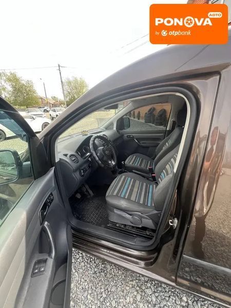 Volkswagen Caddy, 2013 р., Дизель, 193 тис. км, Мінівен, Коричневий, Дергачі AT-10417031 фото