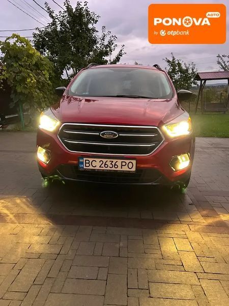 Ford Escape, 2017 р., Бензин, 170 тис. км, Позашляховик / Кросовер, Червоний, Львів AT-10405175 фото