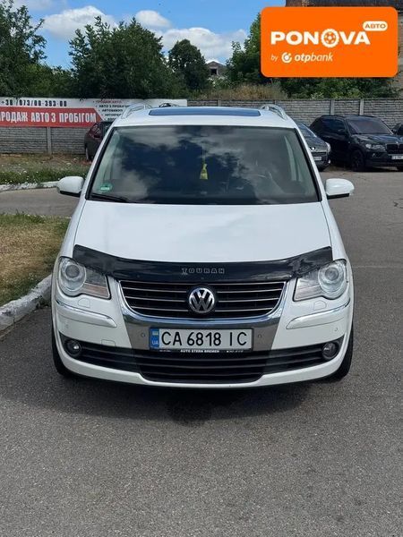 Volkswagen Touran, 2008 г., Дизель, 269 тыс. км, Минивен, Белый, Кам'янка AT-10421295 фото
