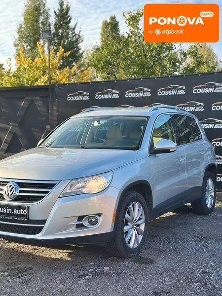 Volkswagen Tiguan, 2010 р., Бензин, 290 тис. км, Позашляховик / Кросовер, Сірий, Київ AT-10408744 фото