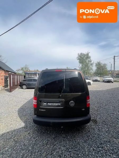 Volkswagen Caddy, 2013 р., Дизель, 193 тис. км, Мінівен, Коричневий, Дергачі AT-10417031 фото