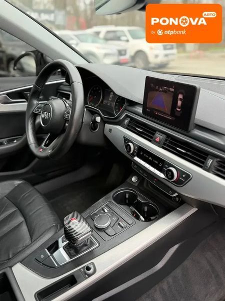 Audi A4, 2017 р., Бензин, 163 тис. км, Седан, Чорний, Дніпро (Дніпропетровськ) AT-10414411 фото