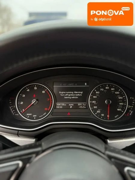 Audi A4, 2017 р., Бензин, 163 тис. км, Седан, Чорний, Дніпро (Дніпропетровськ) AT-10414411 фото