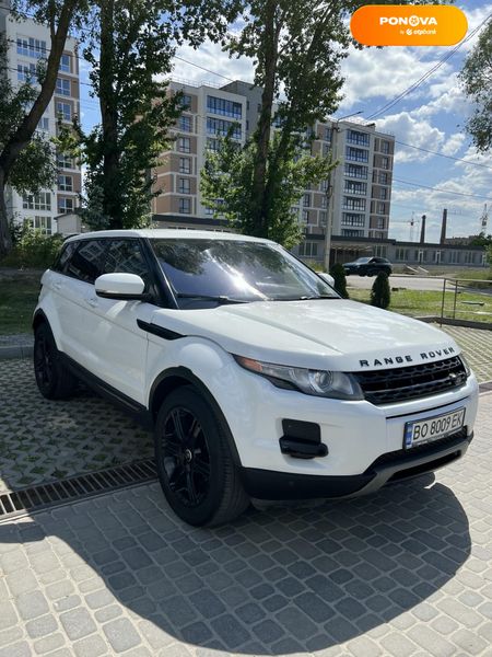 Land Rover Range Rover Evoque, 2013, Бензин, 2 л., 160 тыс. км, Внедорожник / Кроссовер, Белый, Тернополь Cars-Pr-61730 фото