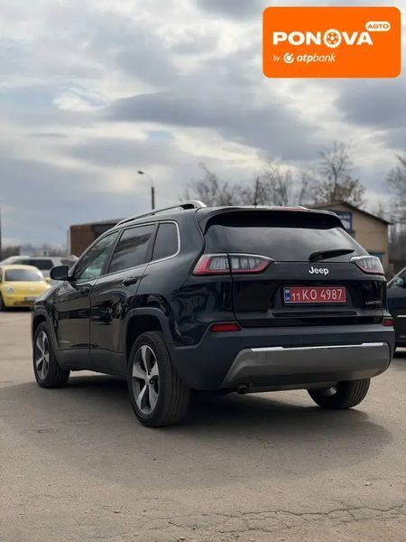 Jeep Cherokee, 2020 р., Бензин, 128 тис. км, Позашляховик / Кросовер, Чорний, Кропивницький (Кіровоград) AT-10413048 фото