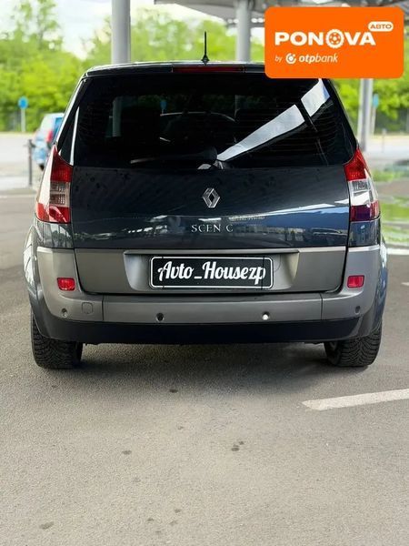 Renault Scenic, 2007 р., Газ пропан-бутан / Бензин, 280 тис. км, Мінівен, Чорний, Запоріжжя AT-10417916 фото