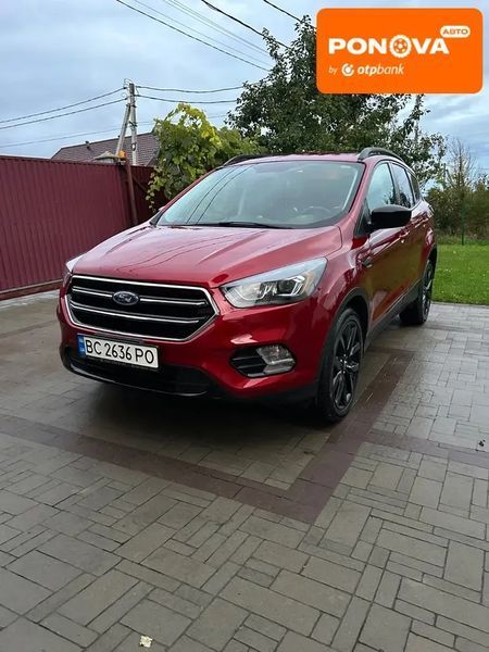 Ford Escape, 2017 р., Бензин, 170 тис. км, Позашляховик / Кросовер, Червоний, Львів AT-10405175 фото