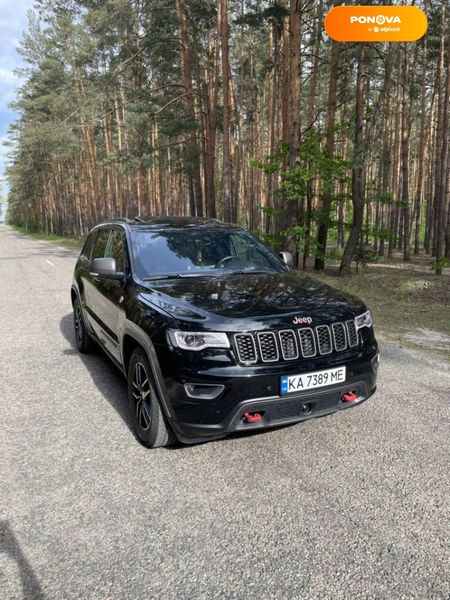 Jeep Grand Cherokee, 2018, Бензин, 3.6 л., 57 тис. км, Позашляховик / Кросовер, Чорний, Київ Cars-Pr-65337 фото