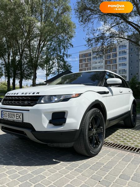 Land Rover Range Rover Evoque, 2013, Бензин, 2 л., 160 тыс. км, Внедорожник / Кроссовер, Белый, Тернополь Cars-Pr-61730 фото