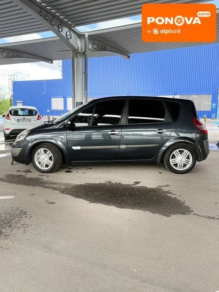 Renault Scenic, 2007 р., Газ пропан-бутан / Бензин, 280 тис. км, Мінівен, Чорний, Запоріжжя AT-10417916 фото