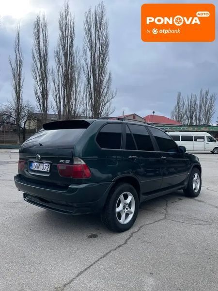 BMW X5, 2003 р., Дизель, 333 тис. км, Позашляховик / Кросовер, Зелений, Запоріжжя AT-10409130 фото