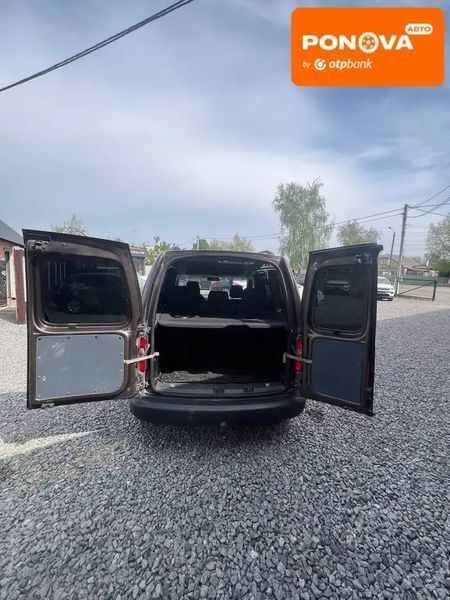 Volkswagen Caddy, 2013 р., Дизель, 193 тис. км, Мінівен, Коричневий, Дергачі AT-10417031 фото