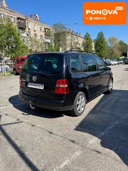 Volkswagen Touran, 2006 р., Бензин, 223 тис. км, Універсал, Чорний, Запоріжжя AT-10416875 фото