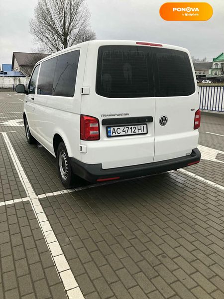 Volkswagen Transporter, 2018, Дизель, 2 л., 214 тыс. км, Минивен, Белый, Нововолынск Cars-Pr-141221 фото