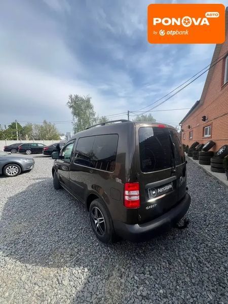 Volkswagen Caddy, 2013 р., Дизель, 193 тис. км, Мінівен, Коричневий, Дергачі AT-10417031 фото