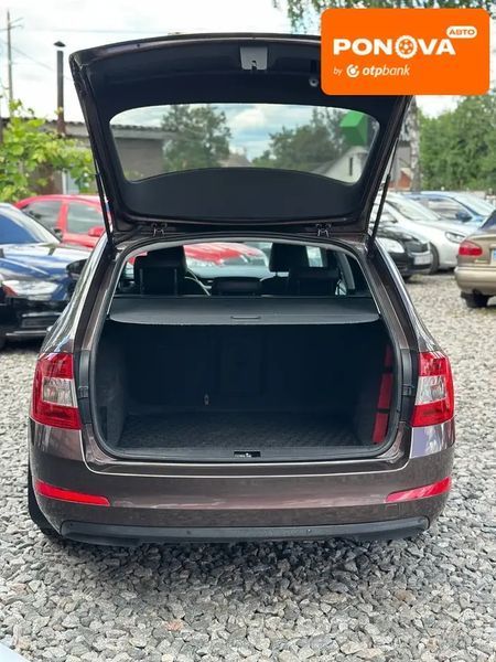 Skoda Octavia, 2015 р., Дизель, 283 тис. км, Універсал, Коричневий, Сміла AT-10419954 фото