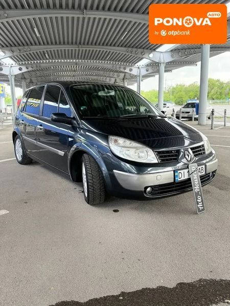 Renault Scenic, 2007 р., Газ пропан-бутан / Бензин, 280 тис. км, Мінівен, Чорний, Запоріжжя AT-10417916 фото