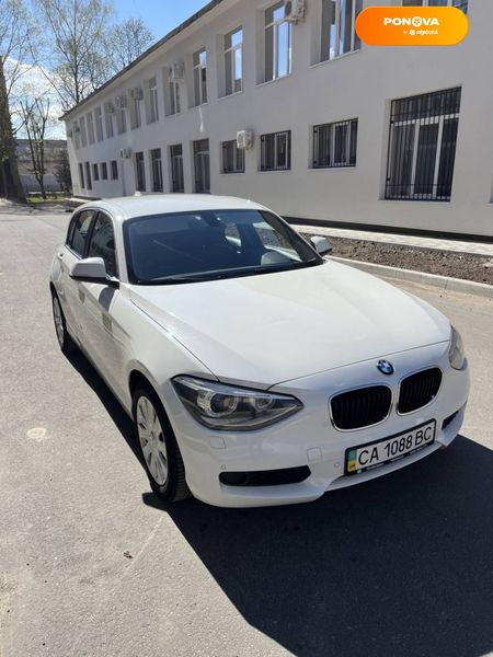 BMW 1 Series, 2013, Дизель, 2 л., 142 тыс. км, Хетчбек, Белый, Черкассы Cars-Pr-62296 фото