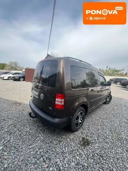 Volkswagen Caddy, 2013 р., Дизель, 193 тис. км, Мінівен, Коричневий, Дергачі AT-10417031 фото