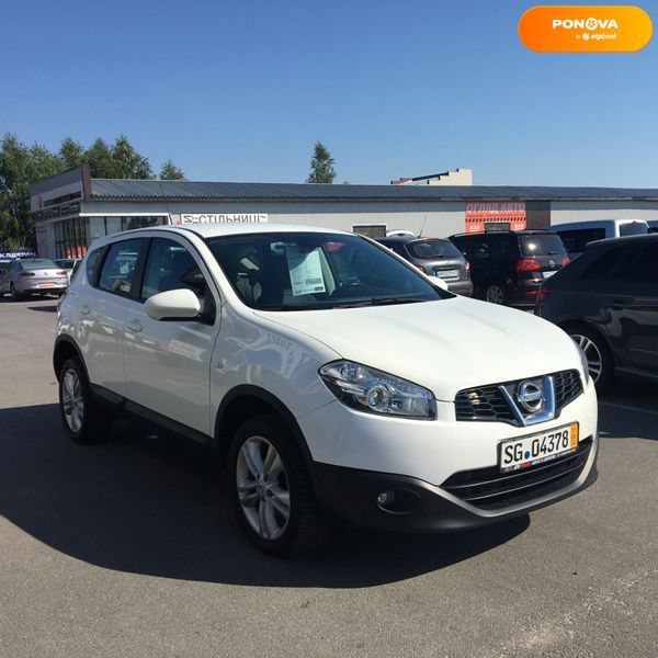 Nissan Qashqai, 2012, Дизель, 1.6 л., 222 тис. км, Позашляховик / Кросовер, Білий, Житомир 109418 фото