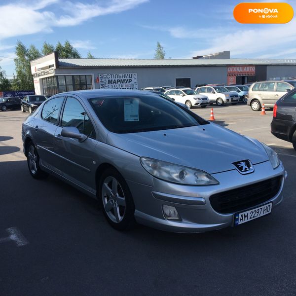 Peugeot 407, 2005, Бензин/Газ, 1.8 л., 376 тыс. км, Седан, Серый, Житомир 37835 фото