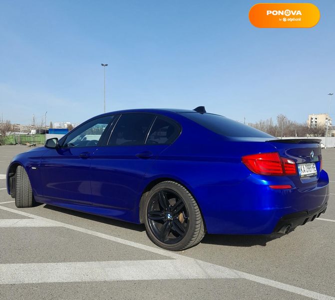 BMW 5 Series, 2012, Бензин, 3 л., 178 тис. км, Седан, Синій, Київ Cars-Pr-67290 фото