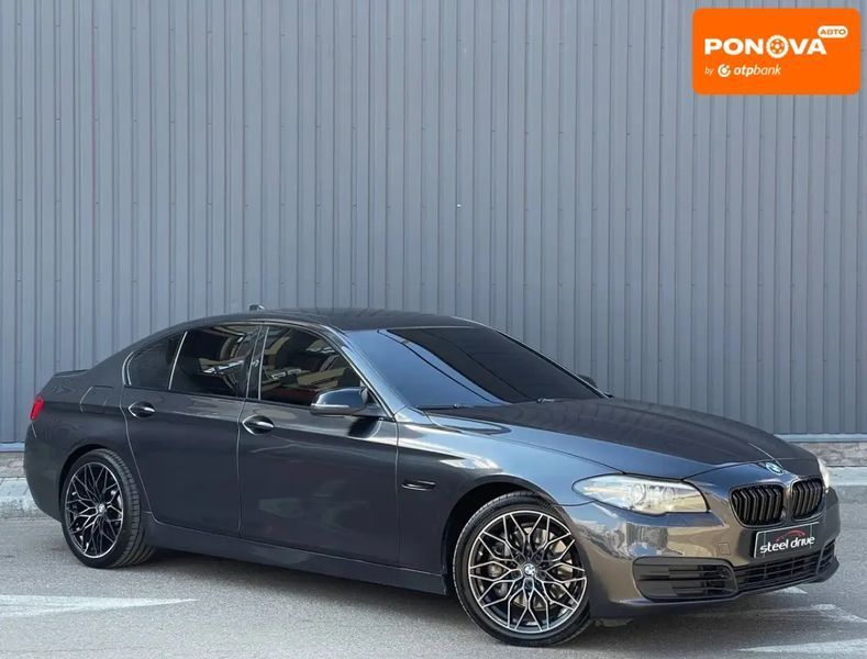 BMW 5 Series, 2013 р., Бензин, 191 тис. км, Седан, Чорний, Миколаїв AT-10414389 фото