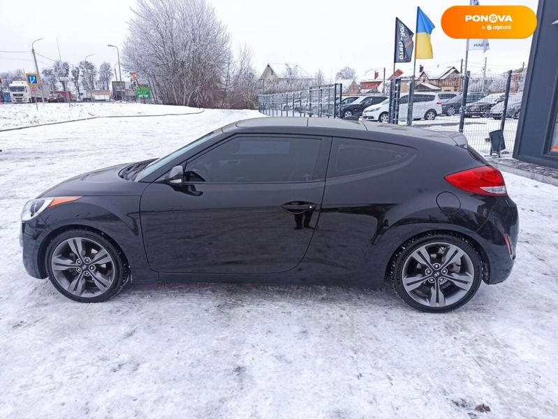 Hyundai Veloster, 2014, Бензин, 1.59 л., 144 тыс. км, Хетчбек, Чорный, Винница 8123 фото