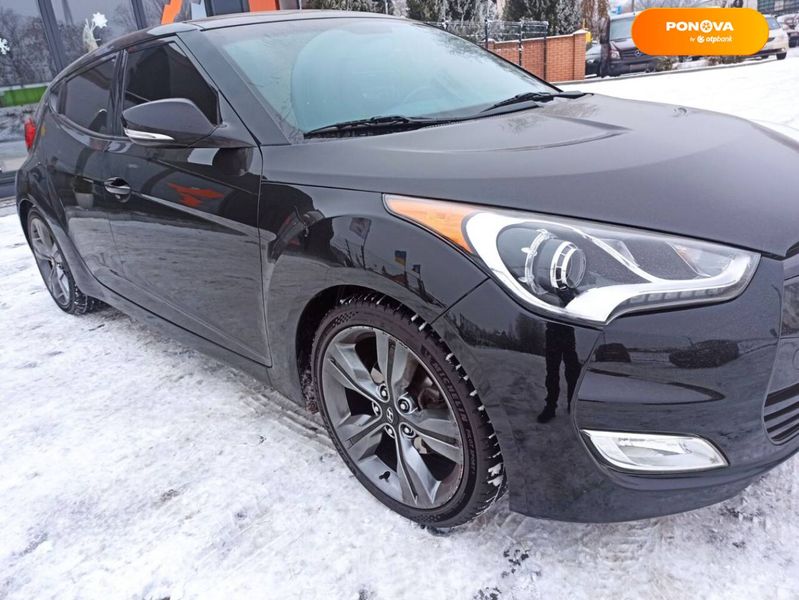 Hyundai Veloster, 2014, Бензин, 1.59 л., 144 тыс. км, Хетчбек, Чорный, Винница 8123 фото