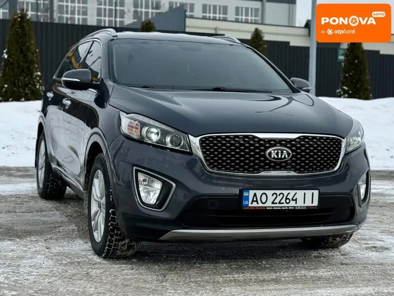 Kia Sorento, 2015 р., Дизель, 210 тис. км, Позашляховик / Кросовер, Сірий, Тернопіль AT-10410095 фото