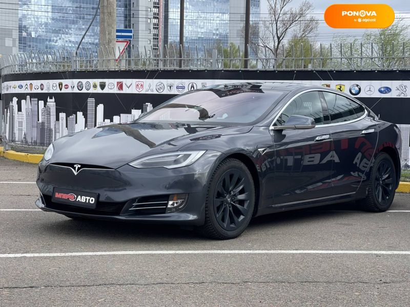 Tesla Model S, 2018, Електро, 77 тис. км, Ліфтбек, Сірий, Київ 42605 фото