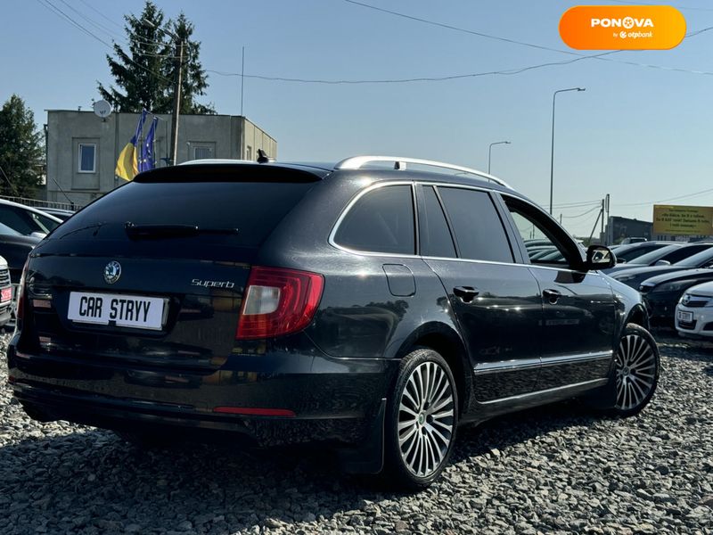 Skoda Superb, 2013, Дизель, 2 л., 297 тис. км, Універсал, Чорний, Стрий 108390 фото