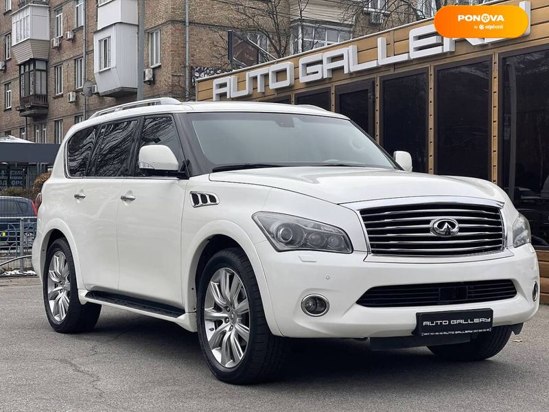 Infiniti QX56, 2012, Бензин, 5.6 л., 131 тис. км, Позашляховик / Кросовер, Білий, Київ 16158 фото