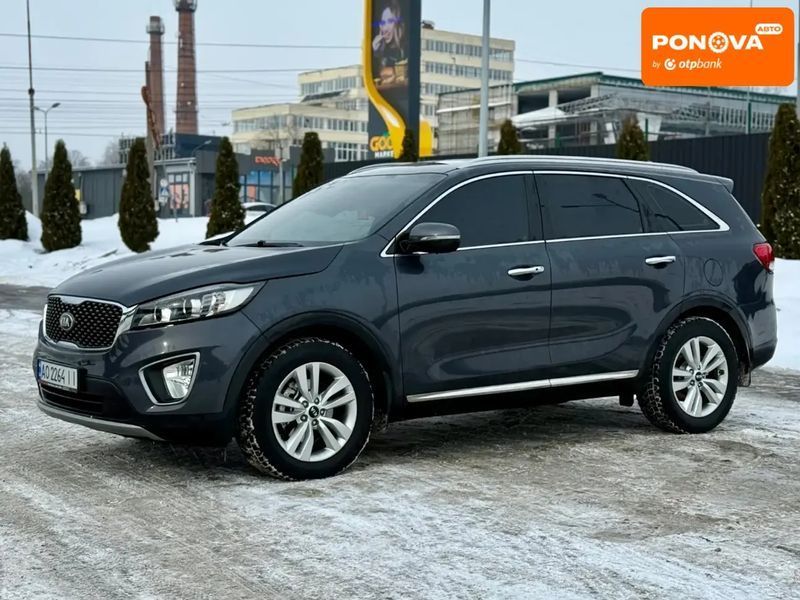Kia Sorento, 2015 р., Дизель, 210 тис. км, Позашляховик / Кросовер, Сірий, Тернопіль AT-10410095 фото
