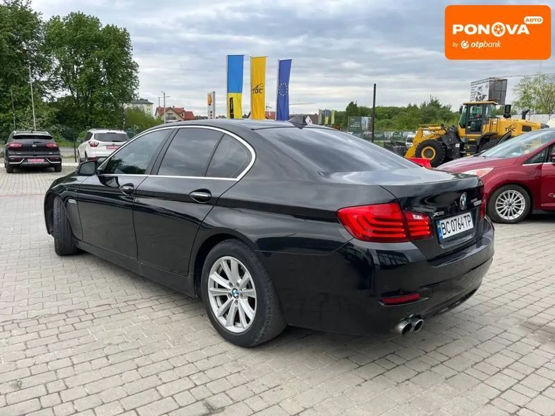 BMW 5 Series, 2013 г., Бензин, 143 тыс. км, Седан, Чорный, Львов AT-10400974 фото