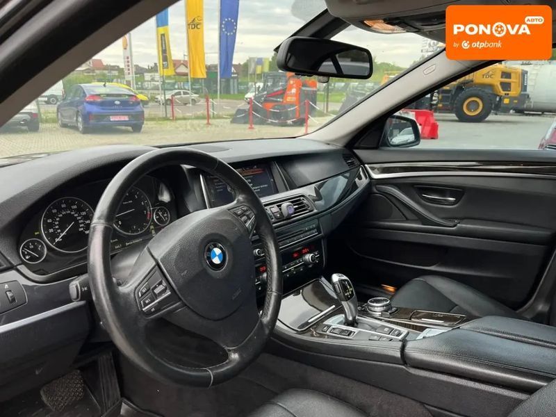 BMW 5 Series, 2013 г., Бензин, 143 тыс. км, Седан, Чорный, Львов AT-10400974 фото