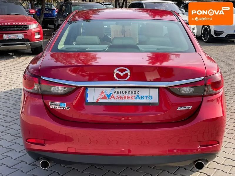 Mazda 6, 2016 р., Бензин, 122 тис. км, Седан, Червоний, Кривий Ріг AT-10404361 фото