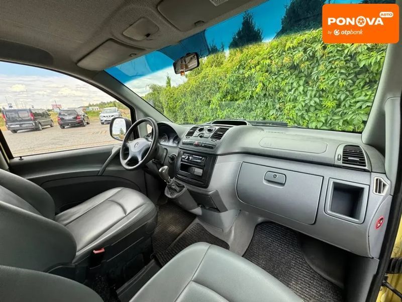 Mercedes-Benz Vito, 2008 г., Дизель, 272 тыс. км, Микровен, Желтый, Стрый AT-10402387 фото
